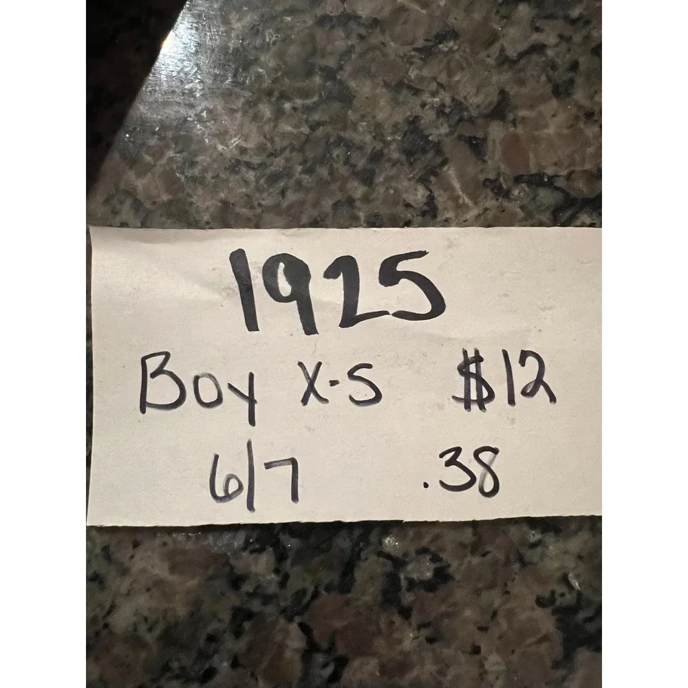 Boys‎ xs 6/7 clothes (1925)
